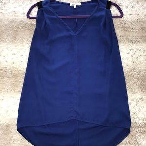 Flowy royal blue blouse